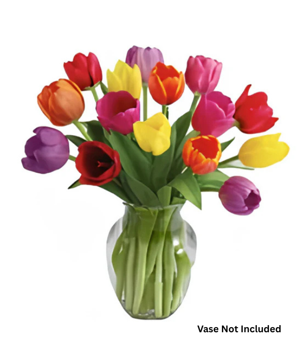 15 Assorted Tulips