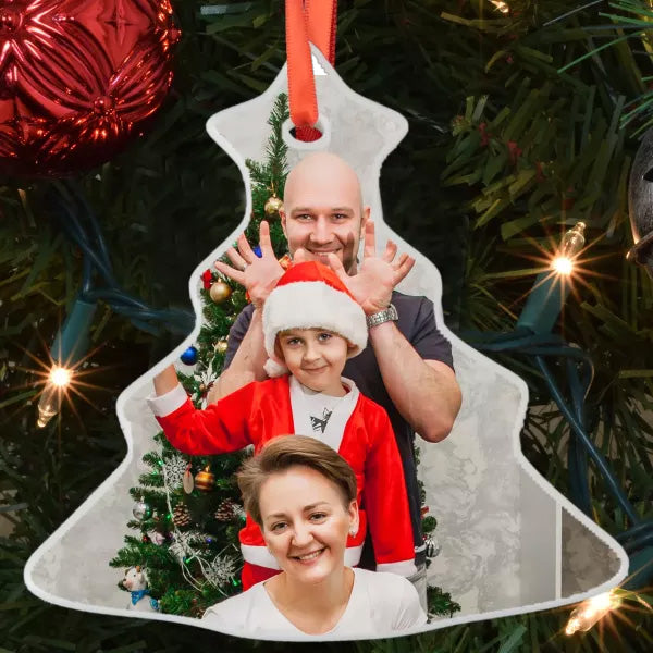 Photo Christmas Tree Ornament - Things Engraved