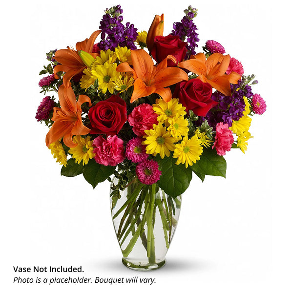 Colorful flower bouquet