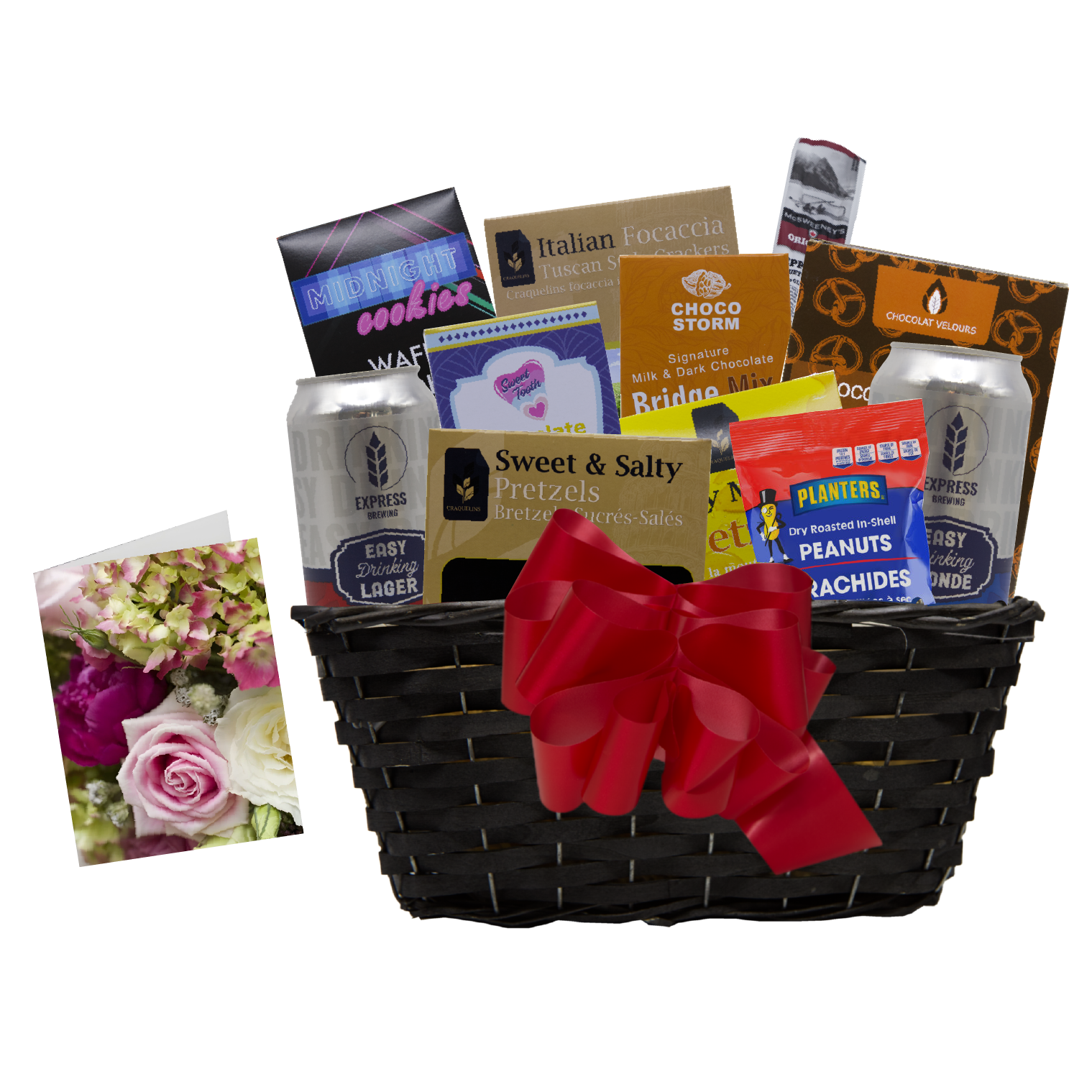 Beer & Nuts Basket